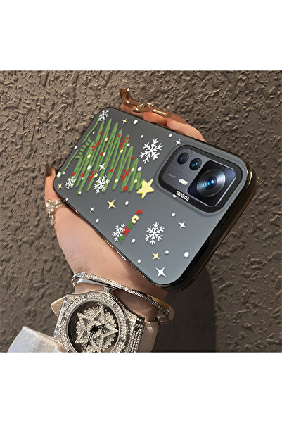 ucuc حافظة سيليكون مضادة للسقوط بنمط شجرة عيد الميلاد متوافقة مع هاتف Xiaomi ...