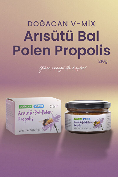 Doğacan Bal V-Mix Arı Sütü-Bal-Polen-Propolis Karışımı