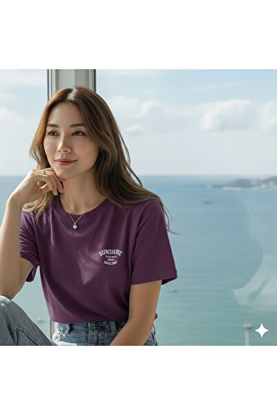 BW Bravely Wear SUNSHINE Τυπωμένο ΓΥΝΑΙΚΕΙΟ T-SHIRT