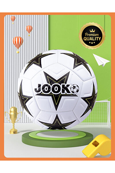 jooko PROFESYONEL FUTBOL TOPU LÜX YILDIZLI POMPA HEDİYE