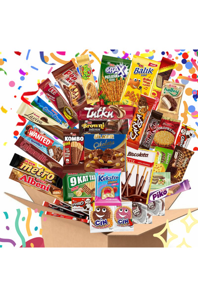 Eti حزمة وجبات خفيفة متعددة 35 قطعة حزمة فاخرة