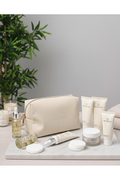 dermoPoint حقيبة جلدية كريمية متعددة الأغراض