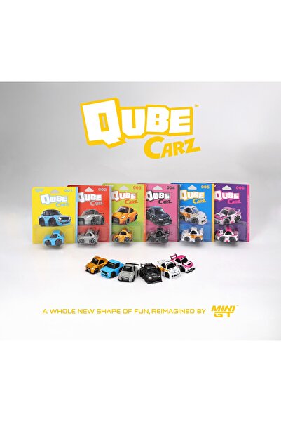 mini gt Qube Carz, Mini GT, 6-piece set, 1/64, tooned, Chase chance