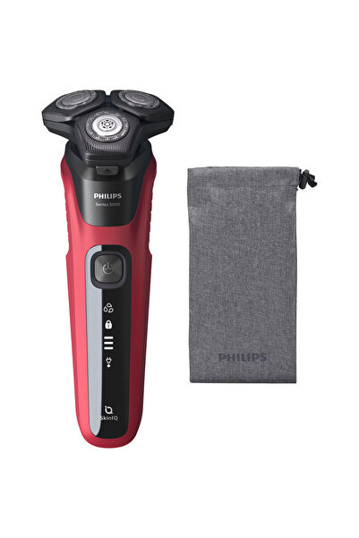 Philips Aparat de ras Shaver Seria 5000 S5583/10, barbierit umed şi uscat, fara fir, tehnologie Skin