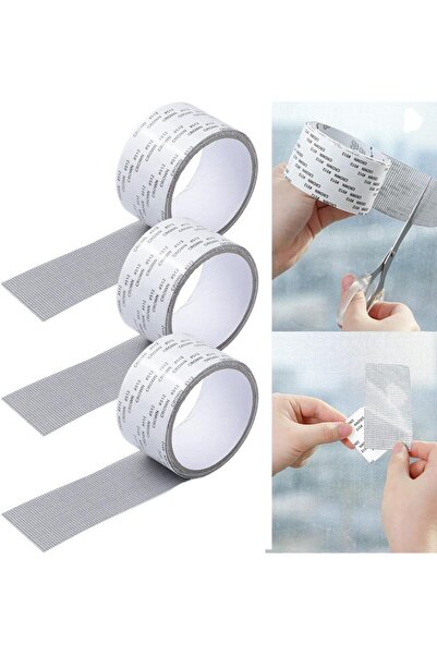 Arabest شريط إصلاح شبكات النوافذ، طقم إصلاح شبكات أبواب ونوافذ، لشبكات النواف...