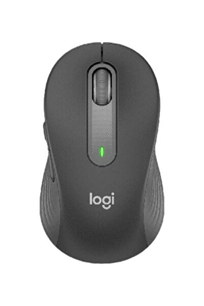 logitech ماوس لاسلكي Signature M650 (أسود) - صغير/متوسط، نقرات صامتة، بلوتوث،...
