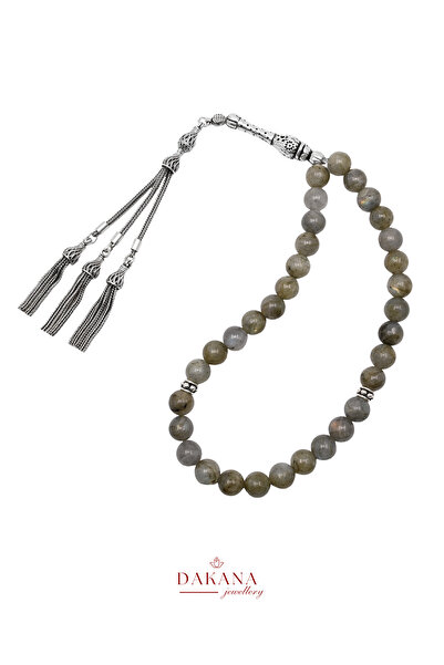 DAKANA JEWELLERY Сертифікований камінь лабрадорит Телець 925 проба срібло Нат...