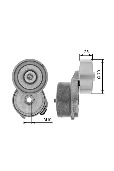 GATES Intinzator Curea, Curea Distributie Irisbus Recreo 2003-2007 Diesel