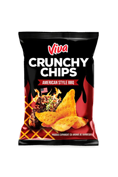VİVA Chipsuri crocante cu aromă de grătar 100g