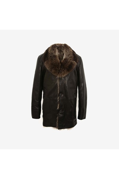 MOCASSINI Hakiki Deri Siyah Erkek Deri Mont 1006