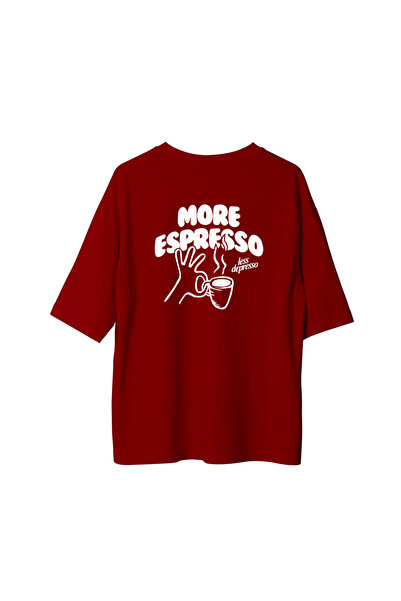 Generic Brand More Espresso - Oversized T-Shirt