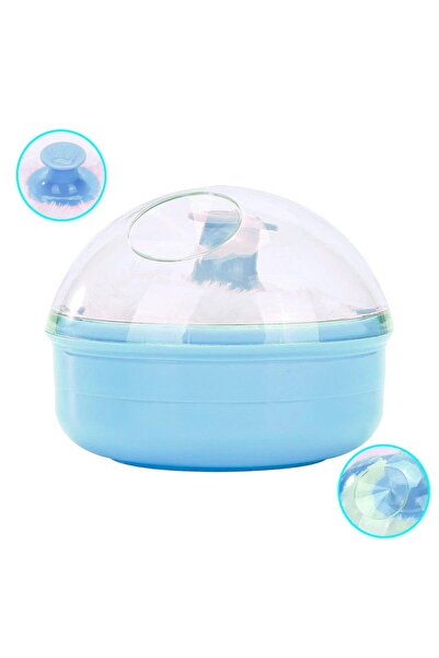 Beauty Star powder box, blue color