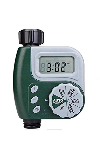 Arabest مؤقت رشاشات مياه عام، مؤقت خرطوم حديقة، نظام ري بالتنقيط، أخضر