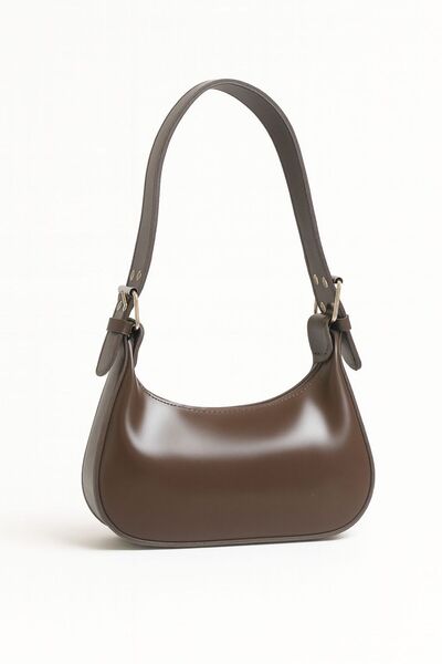 Tandi Bags حقيبة ستيوارت بيضاوية الشكل باللون البني