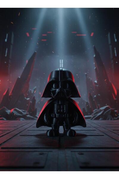 Mini Dark Vader Dekoratif Figure