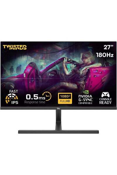 Twisted Minds 27 inch Blaze Series FHD 180Hz 0.5ms Gaming Monitor TM27FHD180IPS