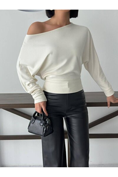 IŞILDA FASHION Kadın Kayık Yaka Bluz