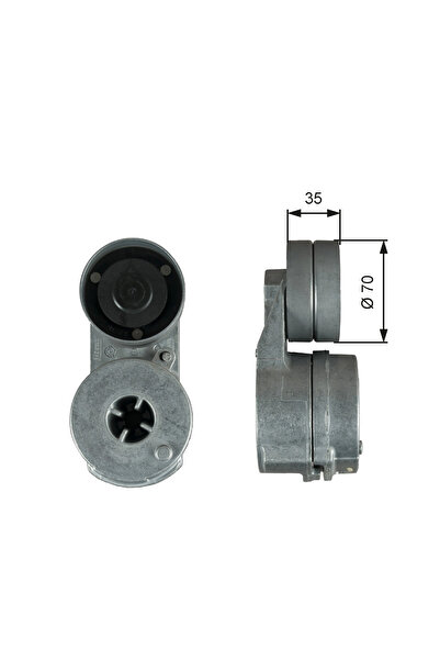 GATES Intinzator Curea, Curea Distributie Mercedes-benz Citaro 2 2011-2016 Diesel