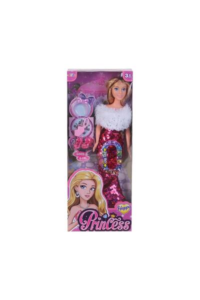 hak-iş oyuncak 29 CM Kırmızı Abiye Elbiseli Moda İkonu Bebek ve Aksesuarları