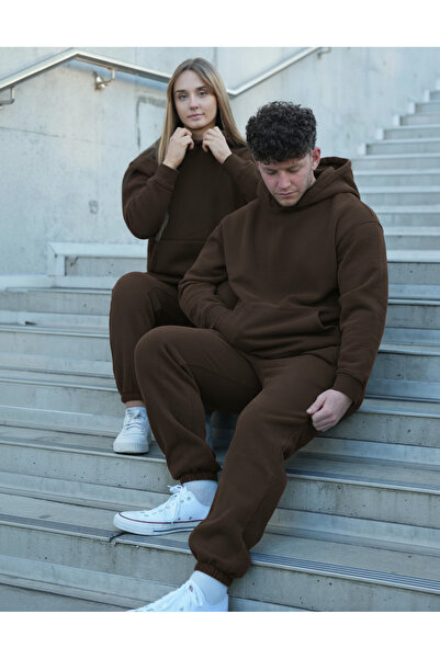 YAKAMEL Unisex Couples Special 3-Strand Shar Fleece-Lined Ofman Suit