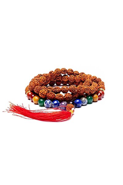 Bracelet Mala chakra rudraksha 108 mărgele -- ±44cm