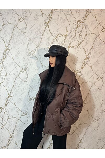 Demhana Boutique Geaca maro fara glugă