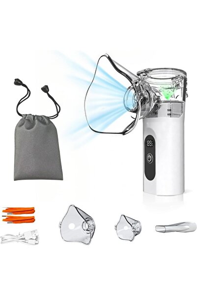 Waves-Digital أجهزة تبخير رقمية صغيرة محمولة من ويفز، جهاز ترطيب هواء محمول للسفر يعمل بضاغط بخار