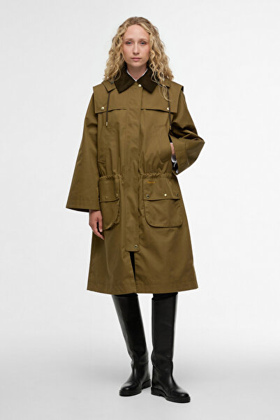 Barbour Bilsdale Showerproof Ceket OL51 Golden Olive/Ancient Tartan