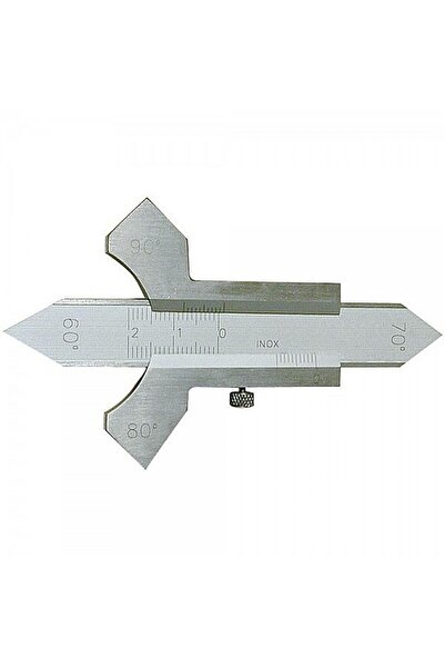 NO BRAND Mechanical weld gauge for verifying welds, angles 60°,70°,80°,90°, 0.1 mm reading