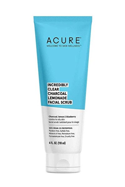 Generic مقشر الوجه بالفحم والليمون من إنكريديبل كلير - 4 أونصة سائلة