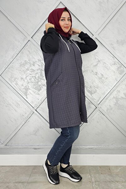 PYS KADIN KAPİTONE CEPLERİ DÜĞME DETAYLI KAPİTONE YELEK