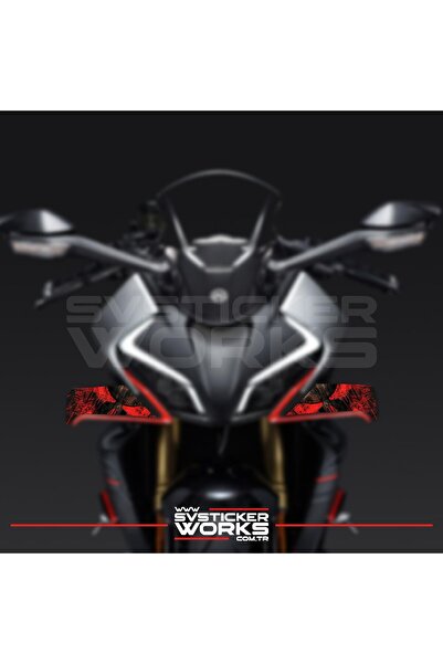 ARONA CFMOTO 450SR Kanat Kaplama Kanat Sticker Punisher Desen Yüksek Kalite F...