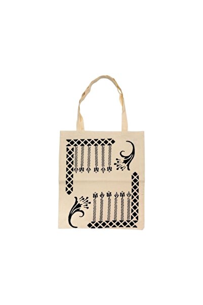 Hakiki Store 100% Handcrafted Kastamonu Stone Printed Bag – Model 3