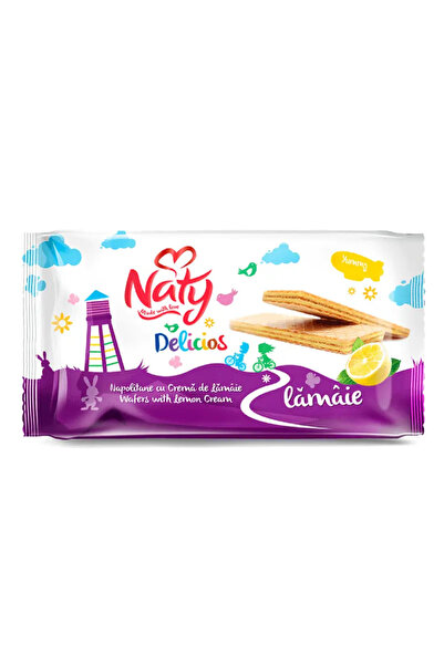NATY Lemon Cream Wafers 160g