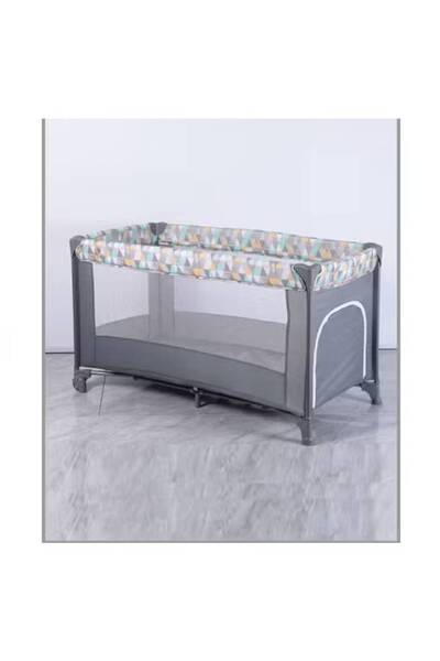 NKX سرير أطفال محمول متعدد الوظائف وقابل للطي وسرير لعب مثالي للأطفال حديثي ا...