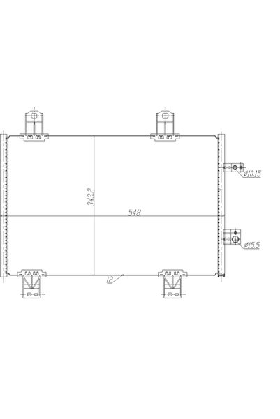 NRF Condensator Climatizare Mazda 2/Cx-3