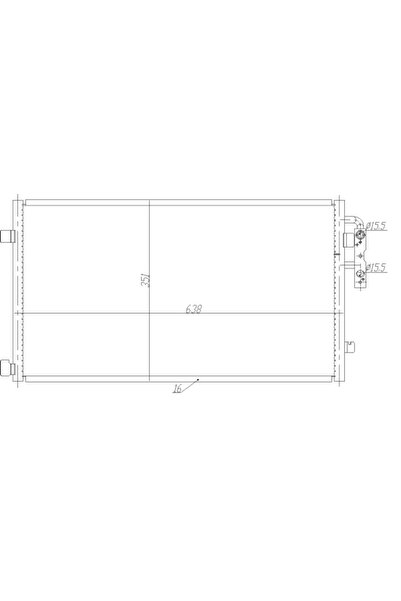 NRF Condensator Climatizare Bmw I3