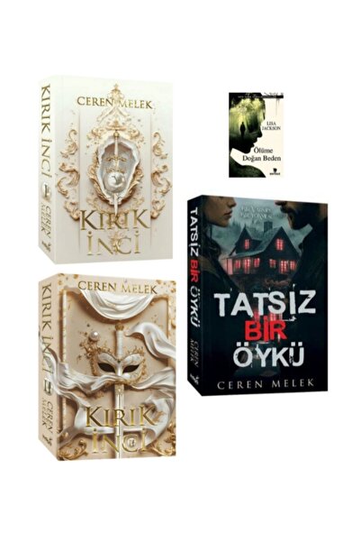 İndigo Kitap Kırık İnci 1, Kırık İnci 2, Tatsız Bir Öykü Karton Kapak Ceren M...