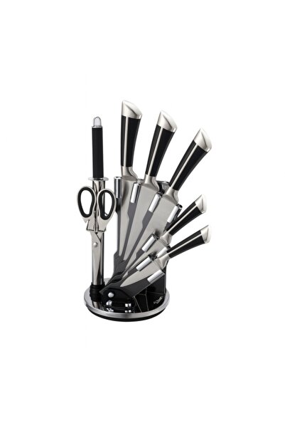 Zilan 8-piece knife set, stainless steel 3 CR 13, 360° acrylic stand, ZLN 163...