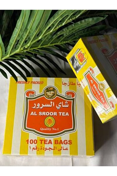 Meven Set Beauty شاي السرور علاكي - سيلان (مستورد من الكويت)، 100 كيس