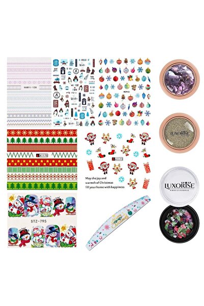 LUXORISE Magic Nails Christmas Set
