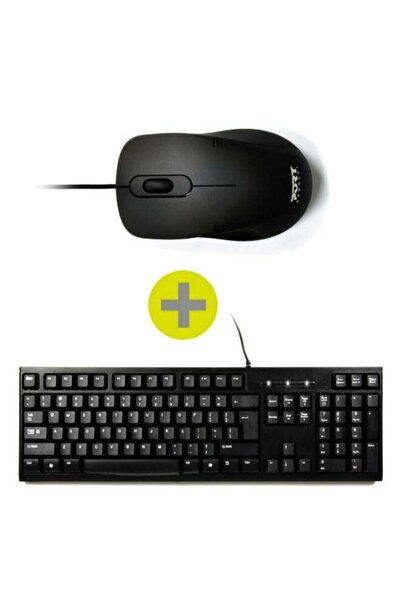 PORT DESIGNS مجموعة توصيل سلكية USB: لوحة مفاتيح وفأرة QWERTY - متوافقة مع نظ...