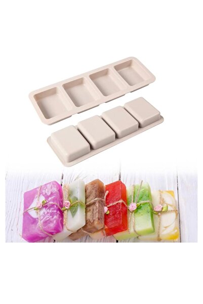 Şenhomee Epoksi Silikon Sabun kalıbı pasta kalıbı 4'lü