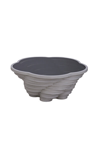 concent Conical and wavy serving table