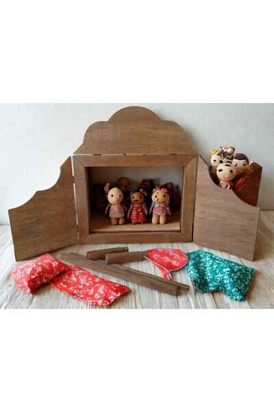 Kigau _KigauShibai Kukla Sahnesi & Masal Anlatım & Drama Sahnesi