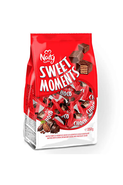 NATY Momente dulci – Napolitane cu cremă de cacao și glazură de ciocolată