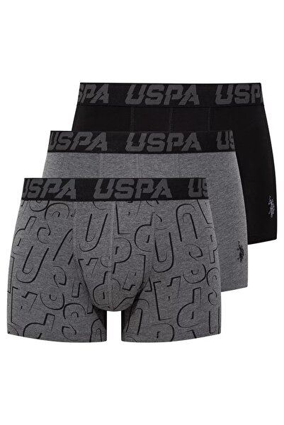U.S. Polo Assn. Men's 3-Pack Lycra Boxers