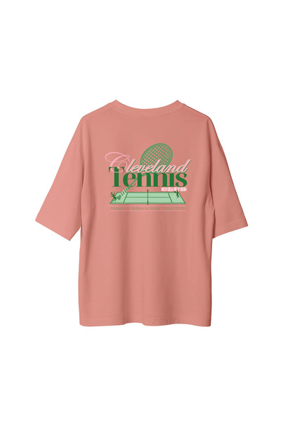 CANDLEMASTORE Cleveland Tennis Club - Oversized T-Shirt