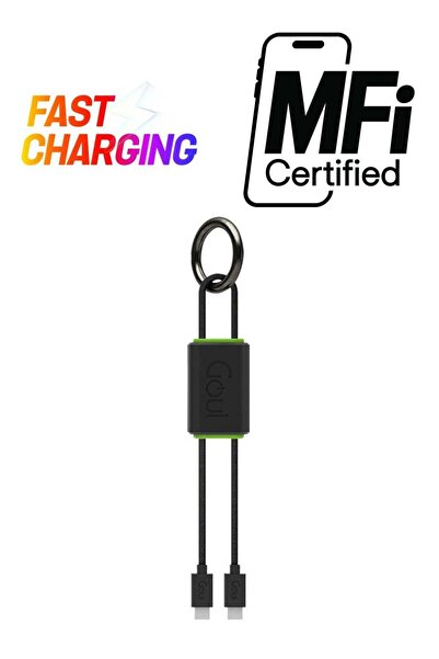 Generic Lock Cable Lightning - C Keychain Cable: Fast Charging, MFI Certified, Smart Chip from Apple for iPh