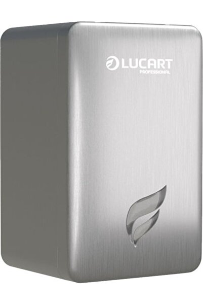 Lucart Dispenser Zenith din otel inoxidabil, pentru hartie igienica pliata